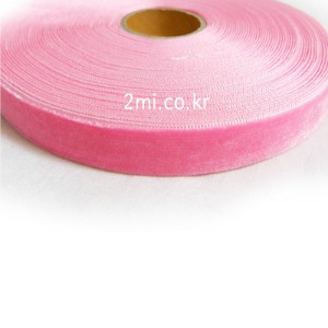 벨벳 04 - 핑크 1.5cm고급 국산 리본