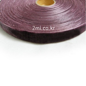 벨벳 16 - 코코아 1.5cm 고급 국산 리본 ( 헤어핀 머리끈 선물 포장 만들기 재료 )